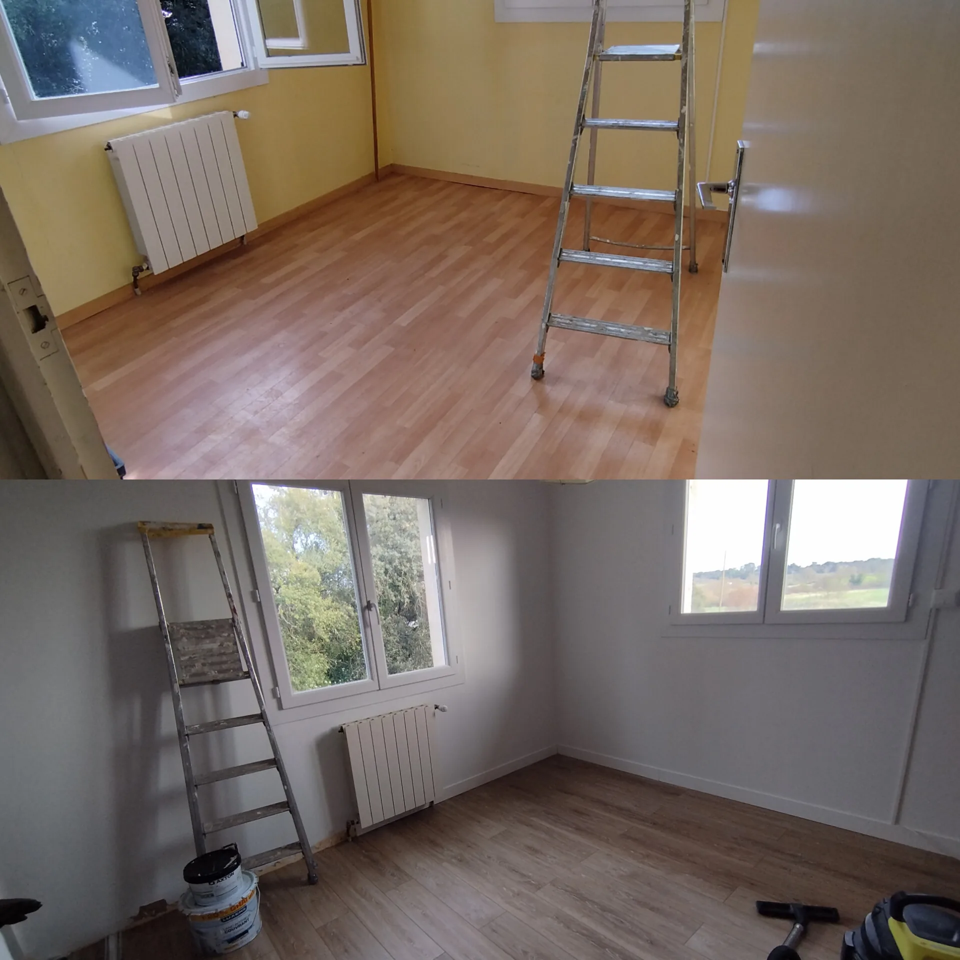Peinture & parquet — Bricol' Girl
